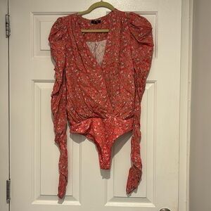 AFRM Floral Bodysuit